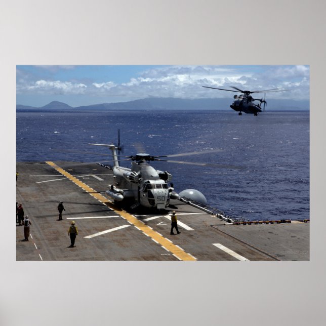 CH-53D A Sea Stallion Poster (Front)
