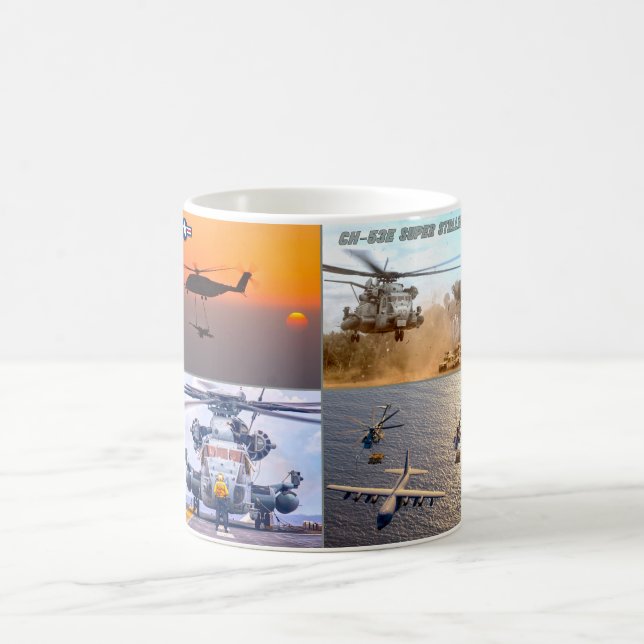 CH-53E SUPER STALLION COFFEE MUG (Center)