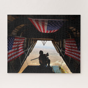 CH-53E SUPER STALLION - FLAG (16x20 INCH) Jigsaw Puzzle