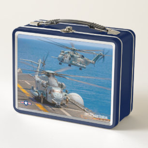 CH-53E SUPER STALLION METAL LUNCH BOX