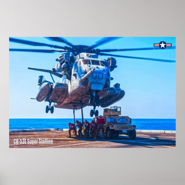 CH-53E SUPER STALLION POSTER (Front)