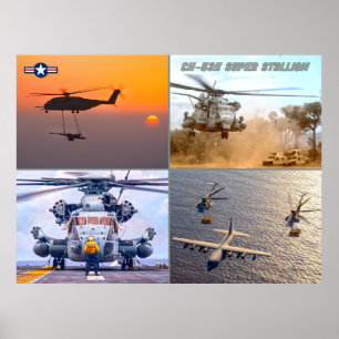 CH-53E SUPER STALLION POSTER