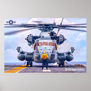 CH-53E SUPER STALLION POSTER