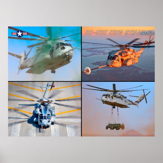 CH-53K KING STALLION POSTER (Front)
