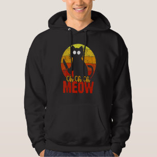 Ch Ch Ch Meow Scary Halloween Cat Horror Slasher K Hoodie