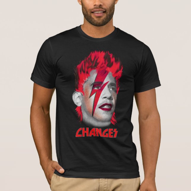 Ch-Ch-Changes - Barack Obama T-Shirt (Front)