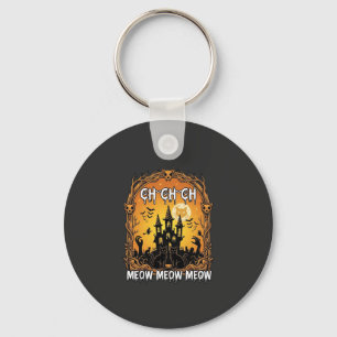 Ch Meow Halloween Haunted Castle_1 Key Ring