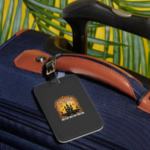Ch Meow Halloween Haunted Castle_1 Luggage Tag