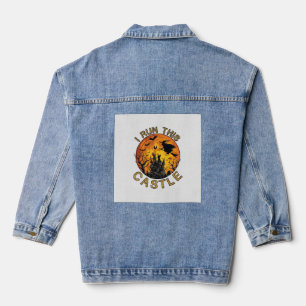 Ch Meow Halloween Haunted Castle (2)_1 Denim Jacket