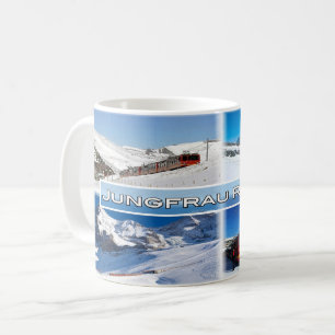 CH Switzerland -  Jungfrau Railway - Coffee Mug