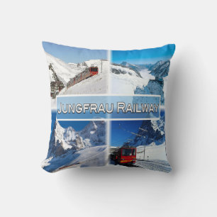 CH Switzerland - Jungfrau Railway - Cushion