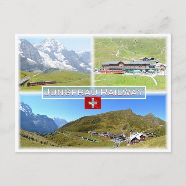CH Switzerland - Jungfrau Railway - Postcard (Front)