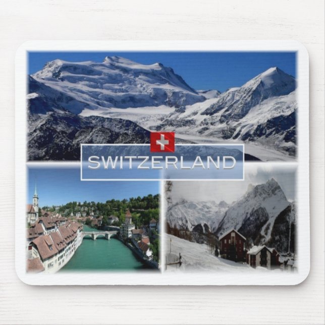 CH Switzerland - Mouse Mat (Front)