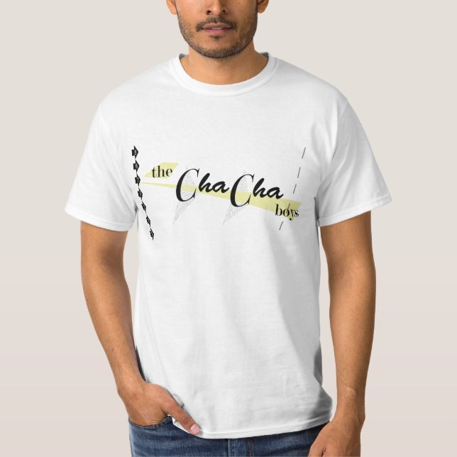 cha-cha boys logo T-shirt (Front)