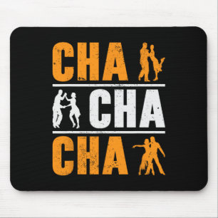 Cha Cha Cha Dancer Dancing Cuban Dance  Mouse Mat