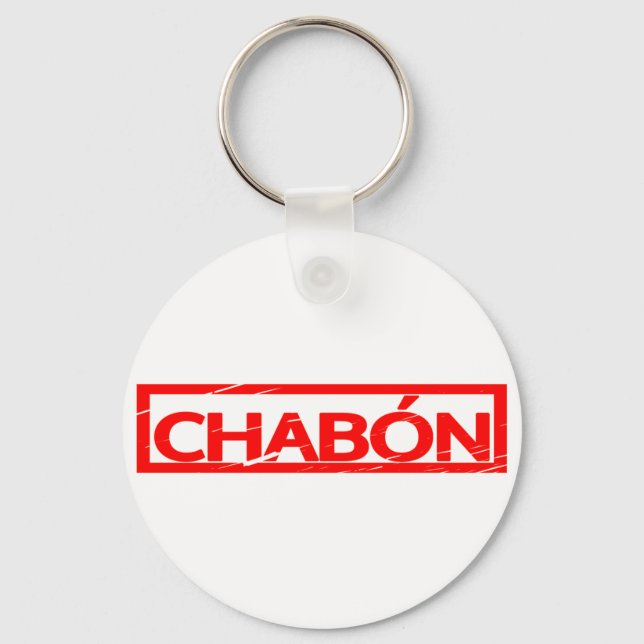 Chabón Stamp Key Ring (Front)