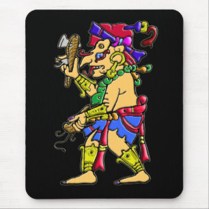 Chac mayan rain god mouse mat