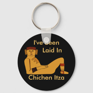 Chac-mool chacmool Laid Back Designs any Text Key Ring