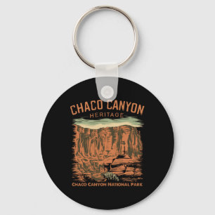 Chaco Canyon National Park Pueblo Indian New Mexic Key Ring