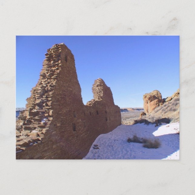 Chaco Culture National Historic Park Postcard (Front)