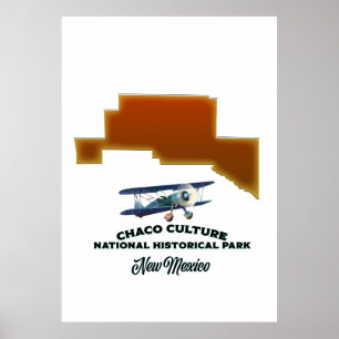 chaco culture national historical park poster