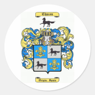 chacon classic round sticker