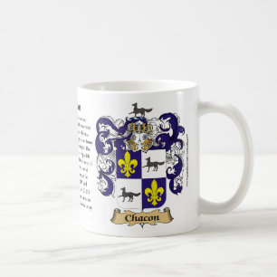 Chacon, the Origin, the Meaning and the Crest Mug