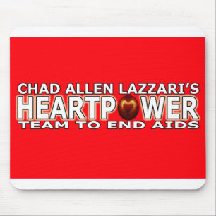 Chad Allen Lazzari Heartpower Mouse Mat