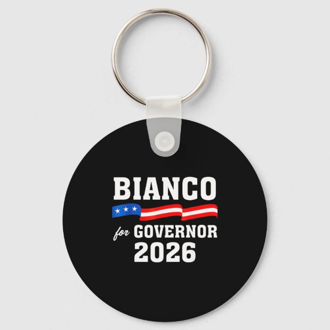 Chad Bianco For Governor Of California 2026  Key Ring (Front)