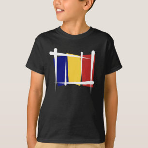 Chad Brush Flag T-Shirt