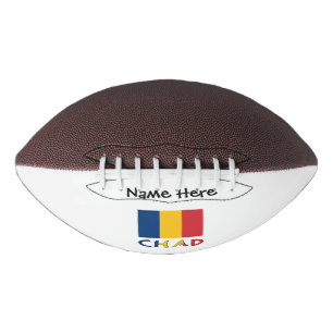 Chad Chadian Flag Black Personalisation American Football