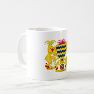 Chad country coat arms symbol emblem flag coffee mug