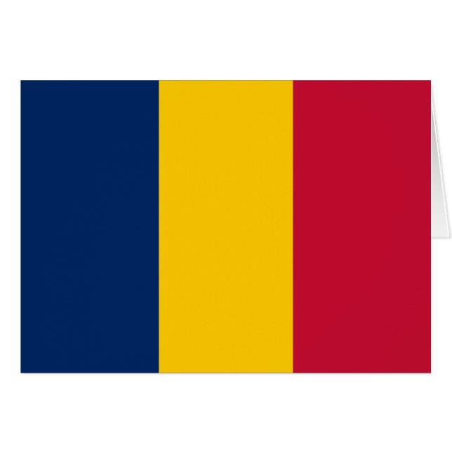 Chad Flag (Front Horizontal)