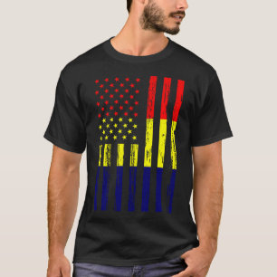 Chad Flag America US It is in my DNA for Chadians T-Shirt