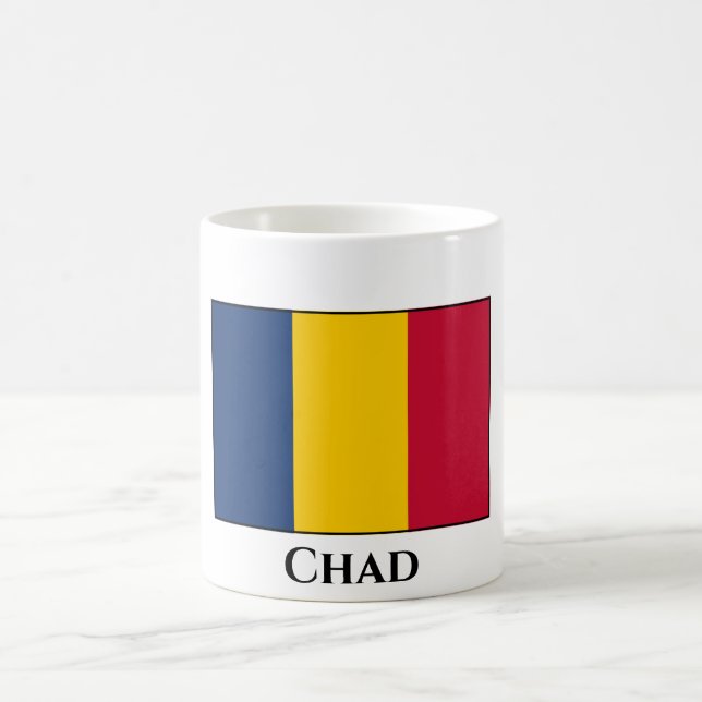 Chad Flag Coffee Mug (Center)