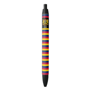 Chad Flag Cute Patriotic Black Ink Pen