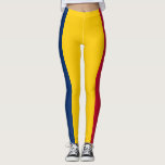 Chad Flag Leggings<br><div class="desc">Patriotic flag of Chad.</div>
