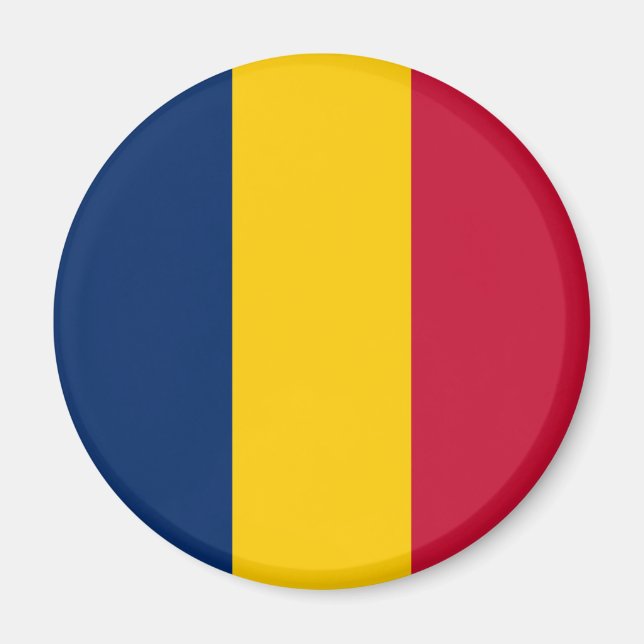 Chad Flag Magnet (Front)