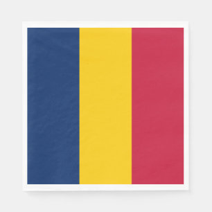 Chad Flag Napkin