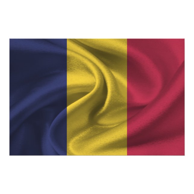 Chad Flag Photo Print (Front)