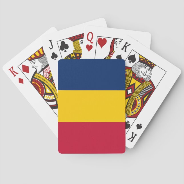 Chad Flag Playing Cards (Back)