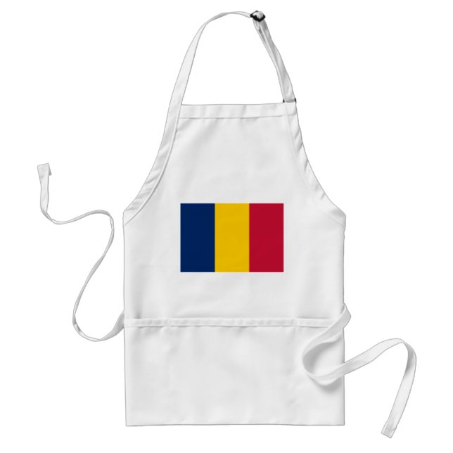 Chad Flag Standard Apron (Front)