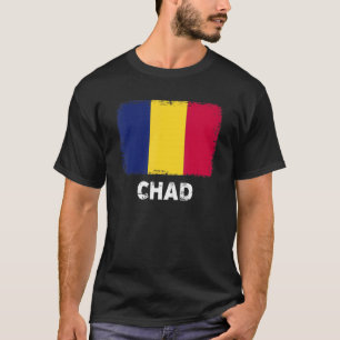Chad Flag Support Chadian People Women Men T-Shirt