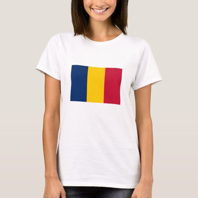 Chad Flag T-Shirt (Front)
