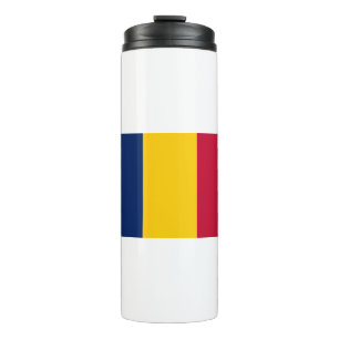 Chad Flag Thermal Tumbler