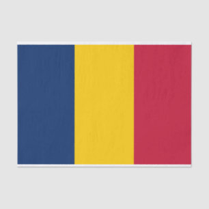 Chad Flag Tissue Paper
