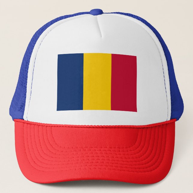 Chad Flag Trucker Hat (Front)