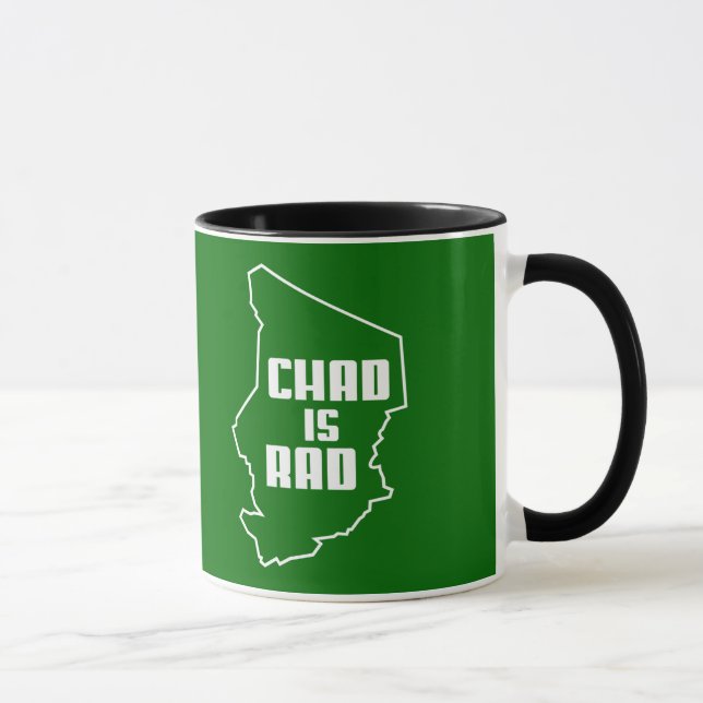 Chad is Rad Outline Mug (Right)