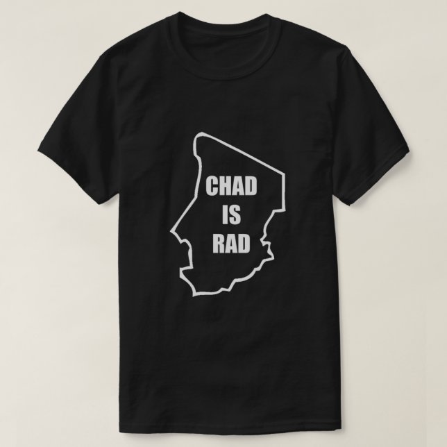 Chad Is Rad - White Classic T-Shirt (Design Front)