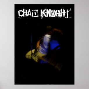 Chad Knight Blurry Tie Poster